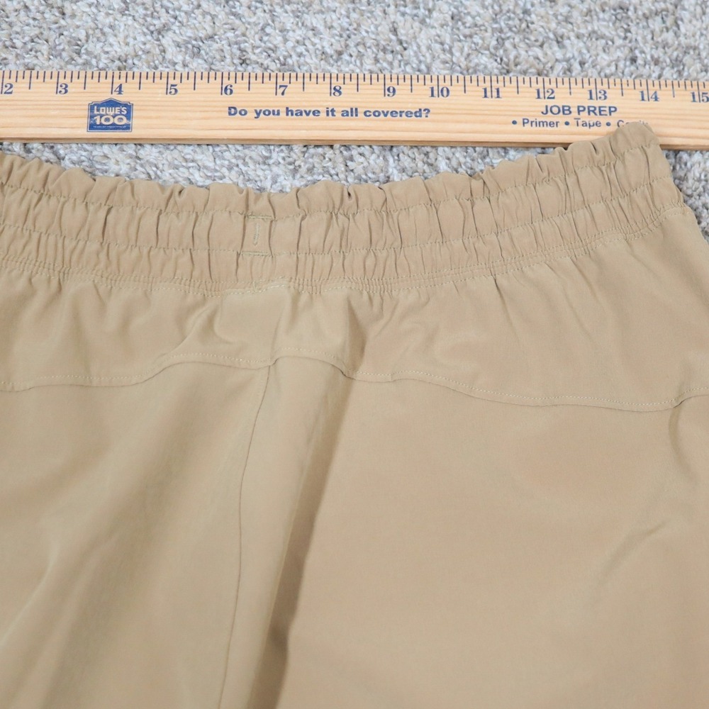 Under Armour UA Rival Woven Cargo Pants Tan Elastic Waist Jogger Style Women's M - Picture 8 of 11